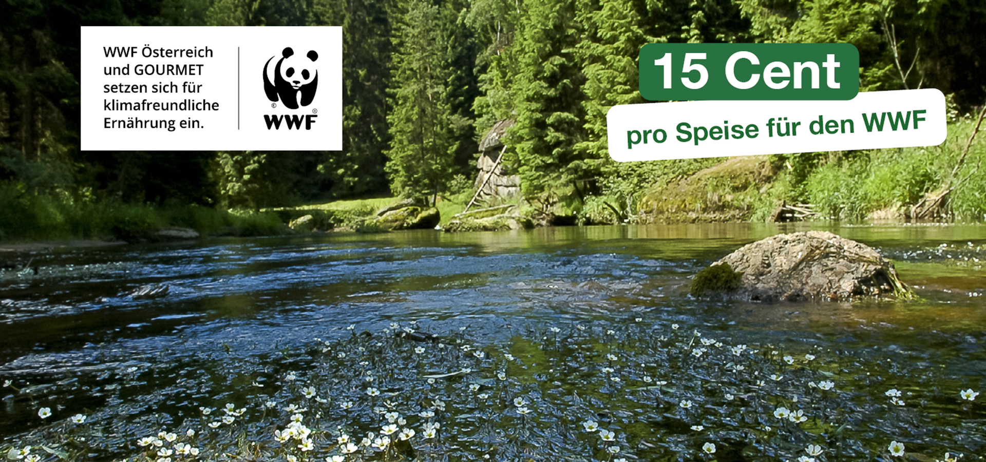 Partnerschaft mit dem WWF Österreich: