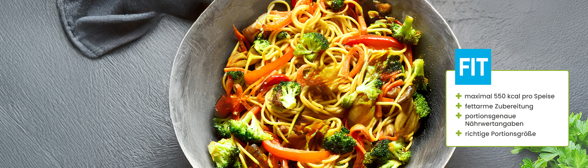 FIT mit Genuss: